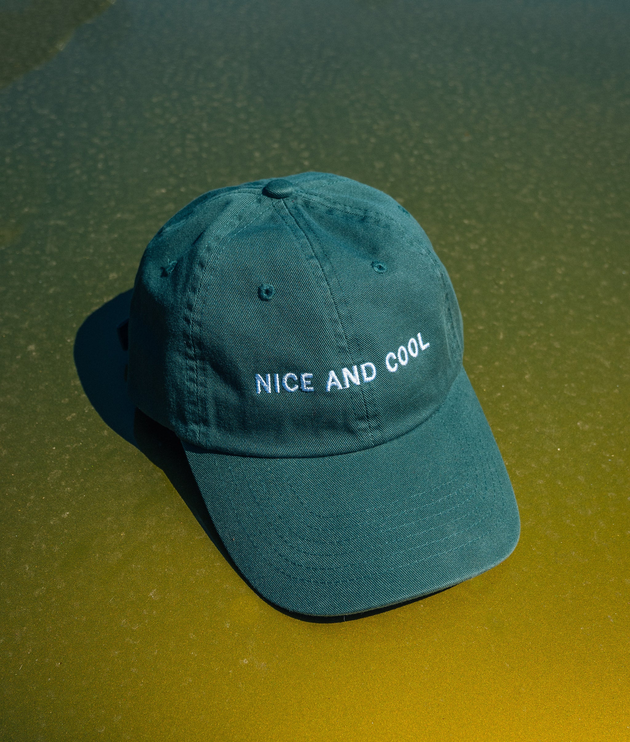 NICE AND COOL Cap- Forest Green